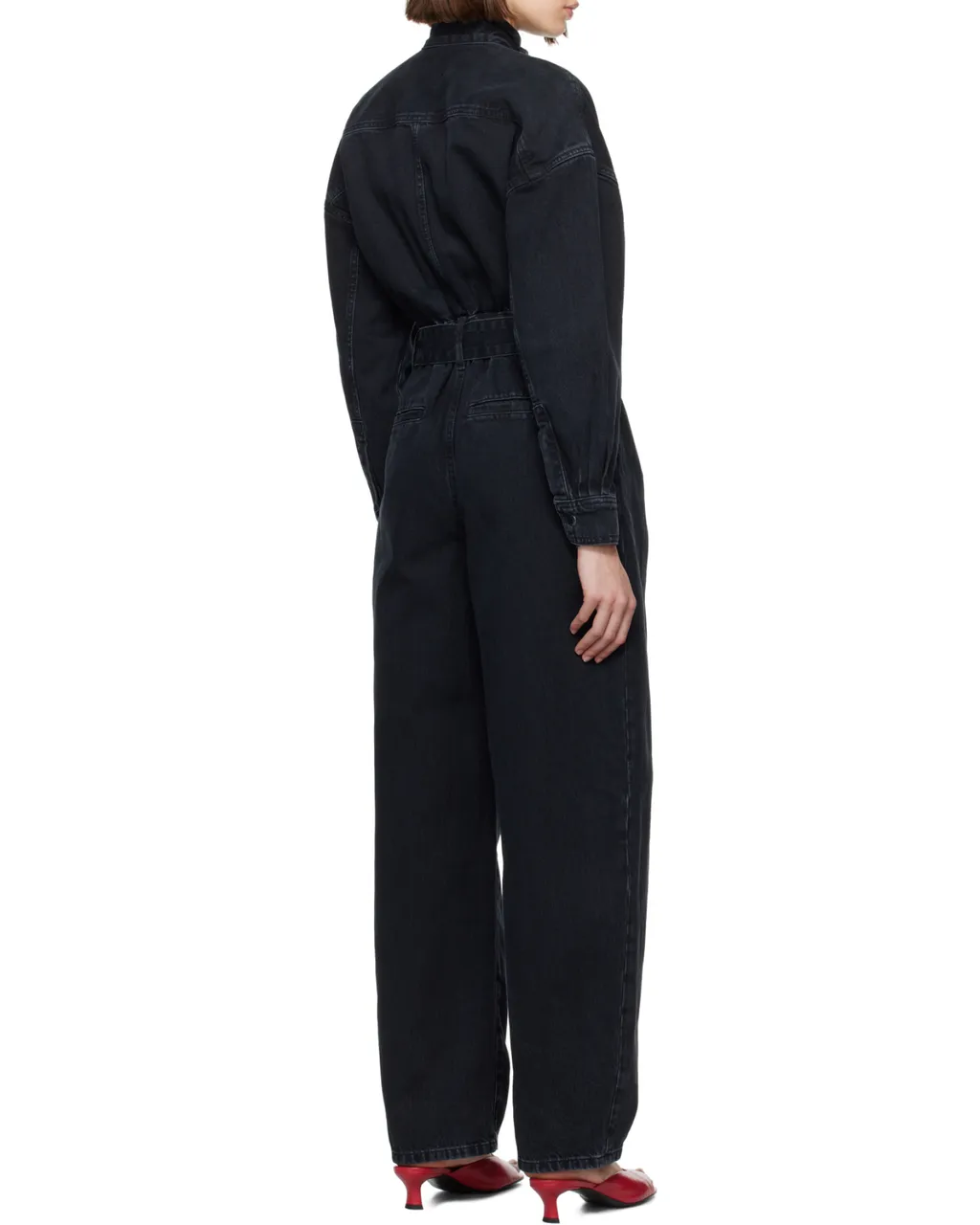 Long-Sleeved Jumpsuit