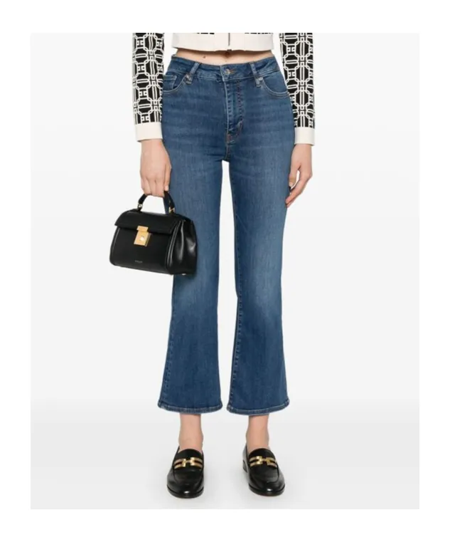 Le Crop Mini Boot Jeans