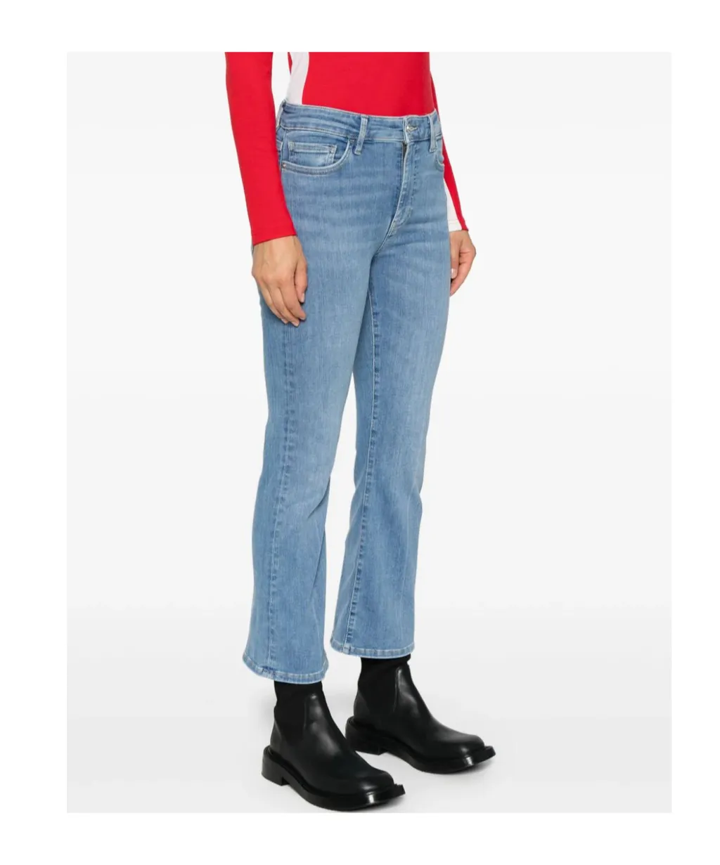 Le Crop Mini Bootcut Jeans