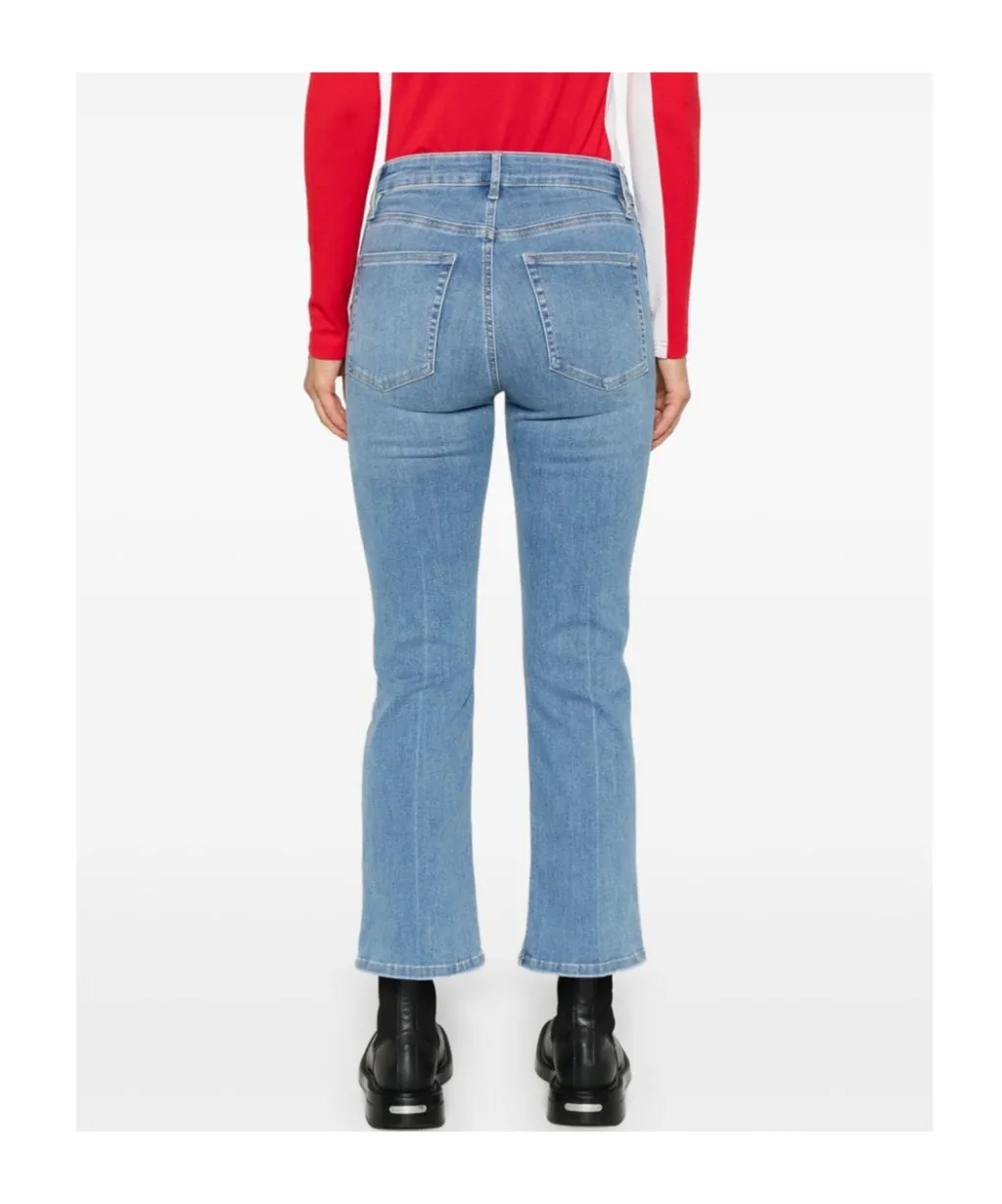 Le Crop Mini Bootcut Jeans