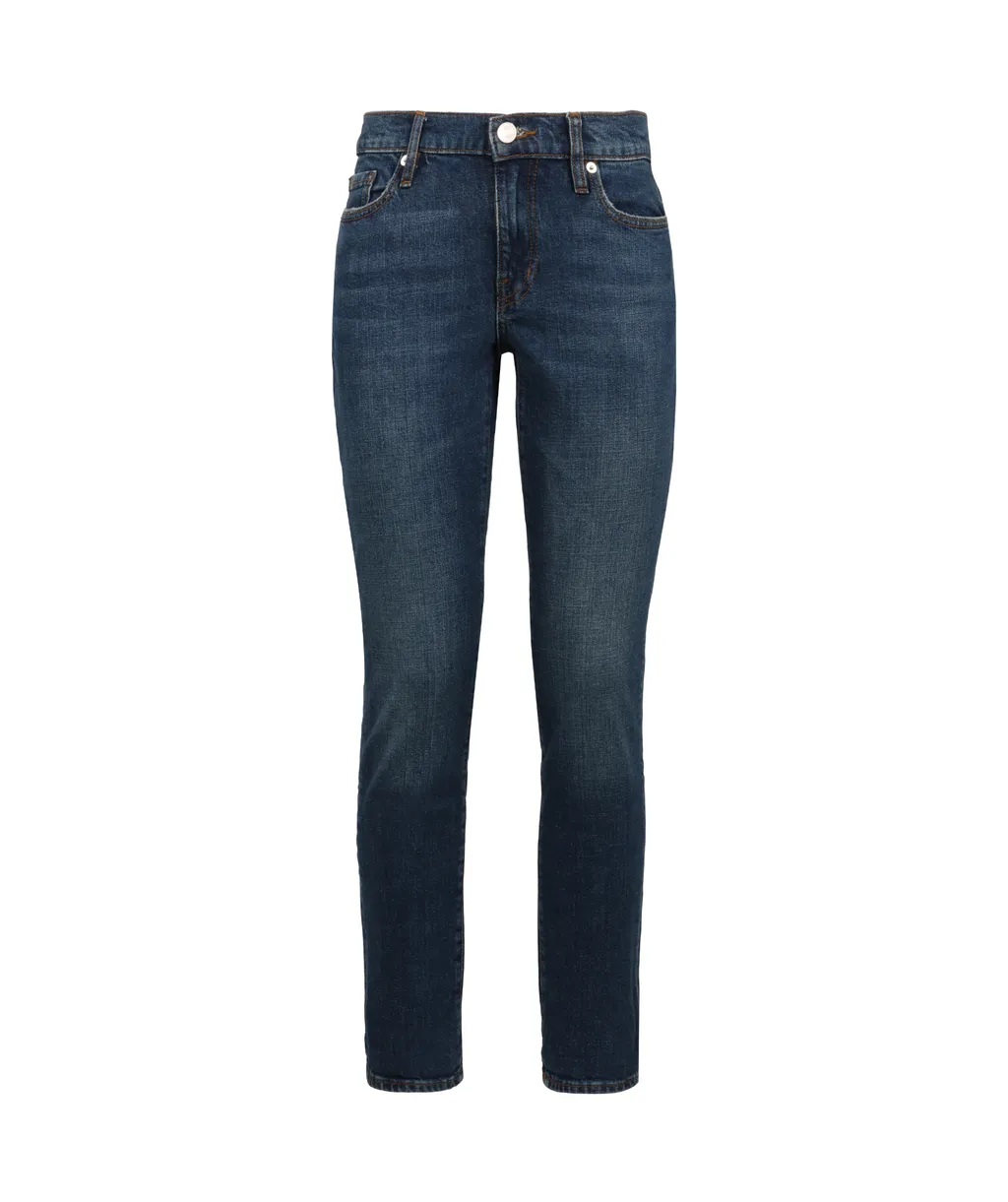 Le Garcon Mid Rise Cropped Jeans