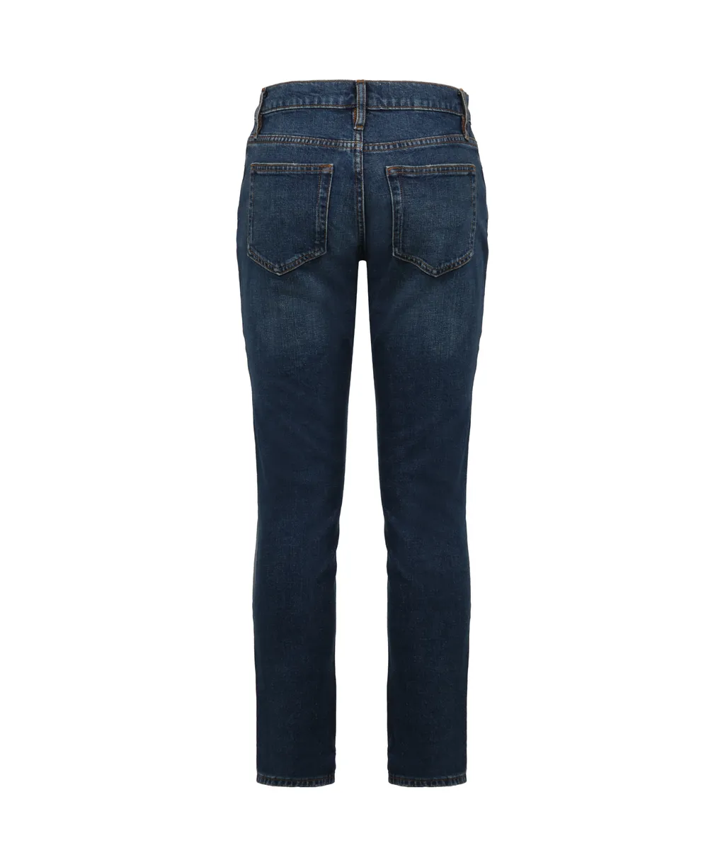Le Garcon Mid Rise Cropped Jeans