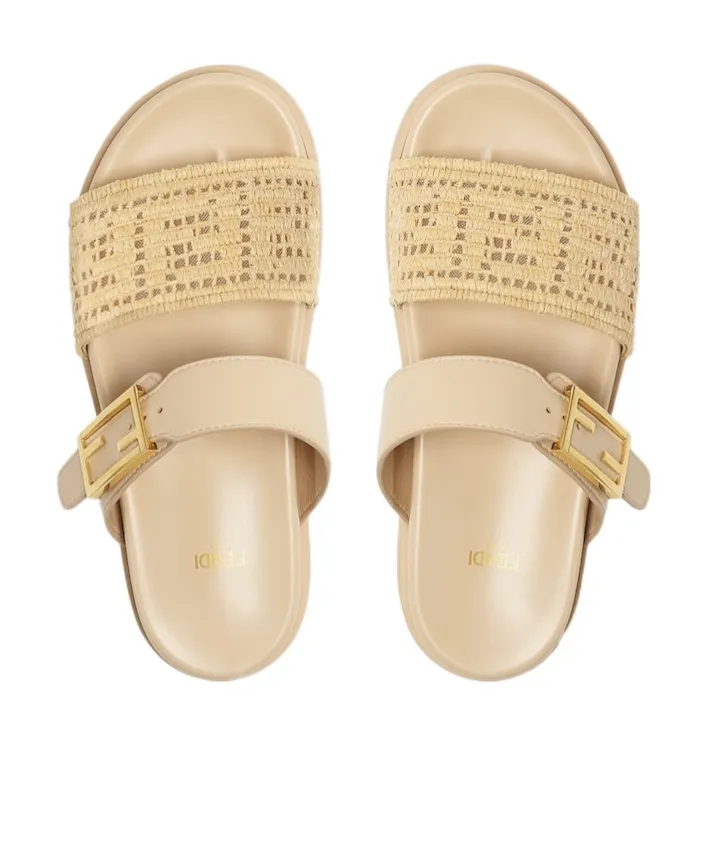 Feel Ff Braided Double-Band Slides