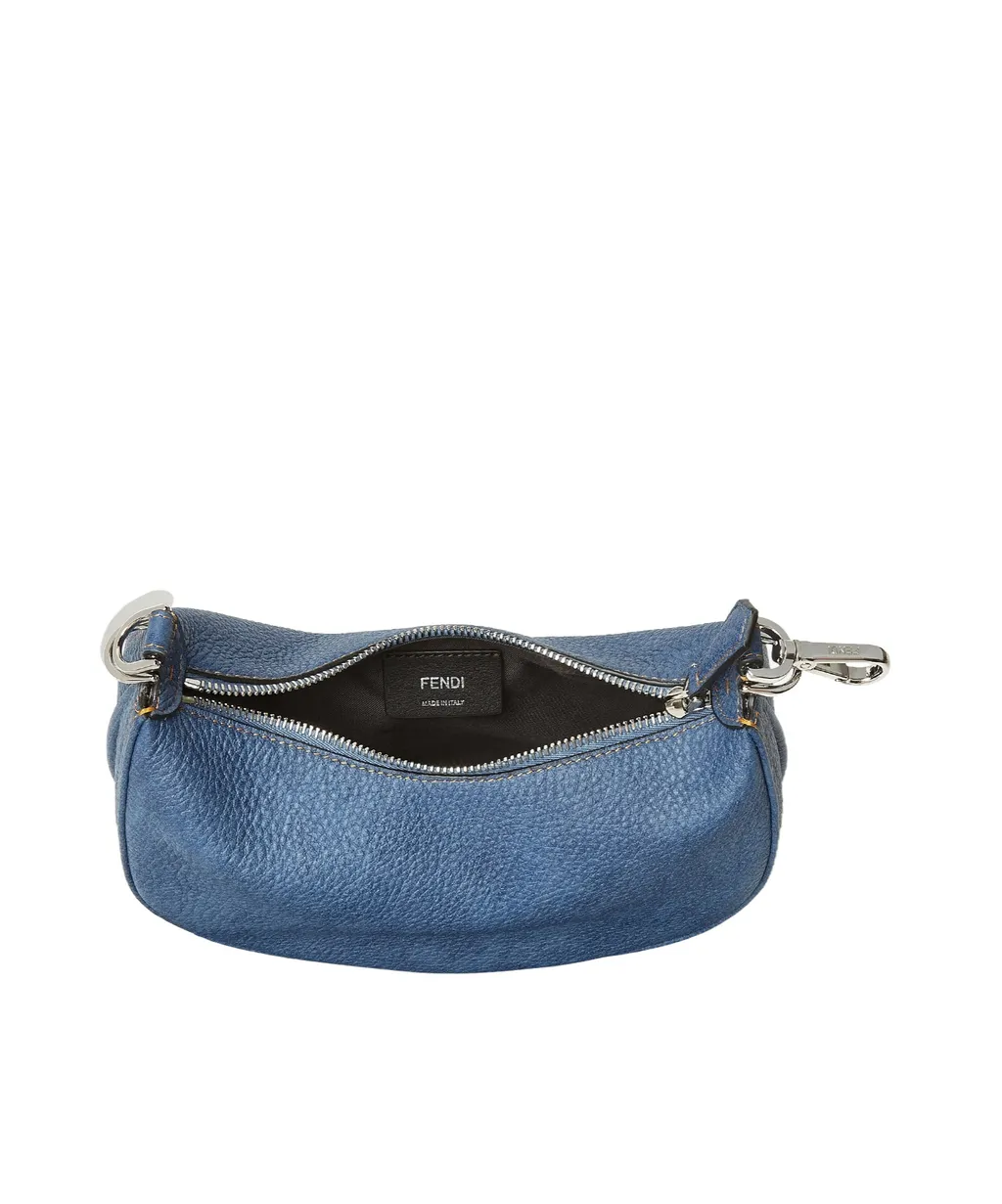 Fendigraphy Logo Lettering Mini Hobo Bag