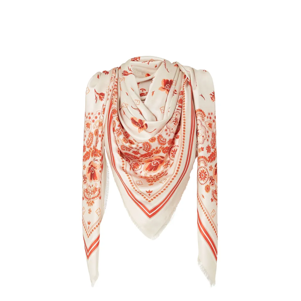Bandana Print Scarf