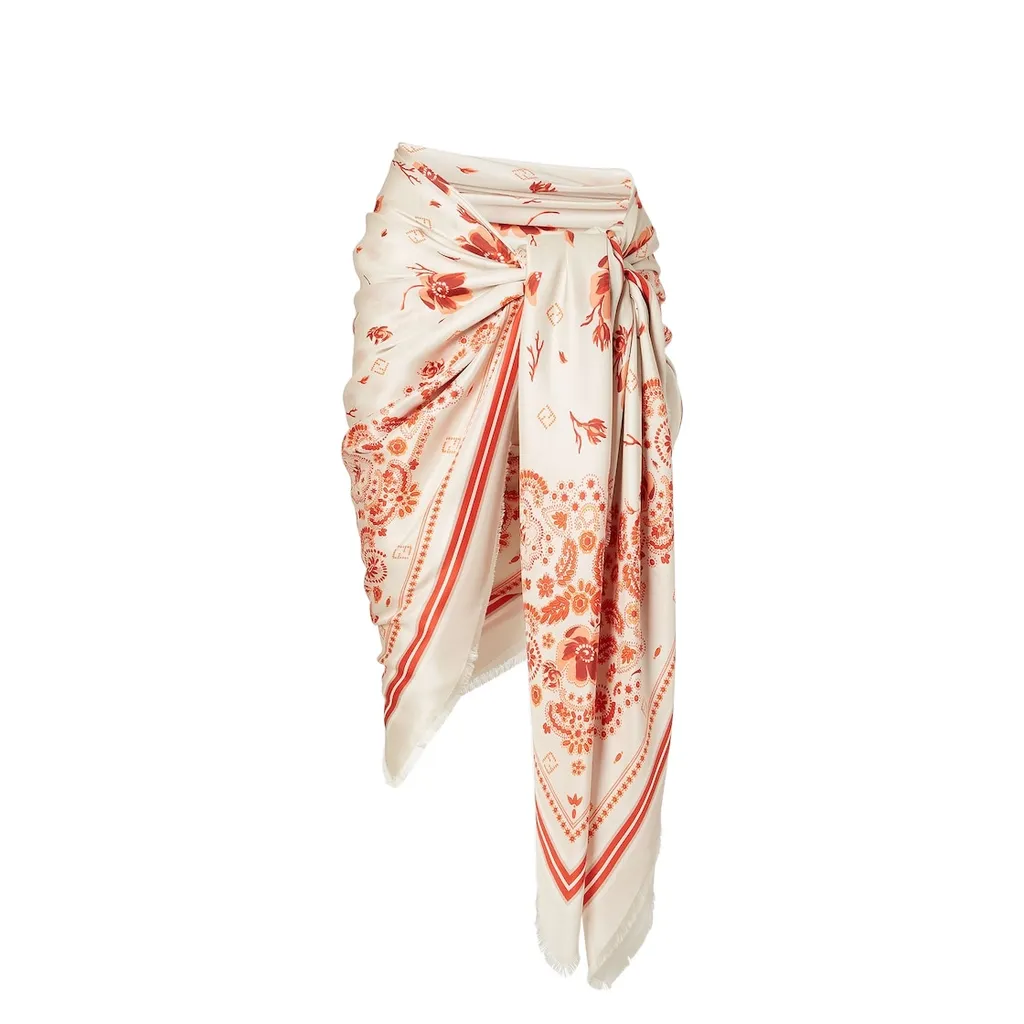 Bandana Print Scarf
