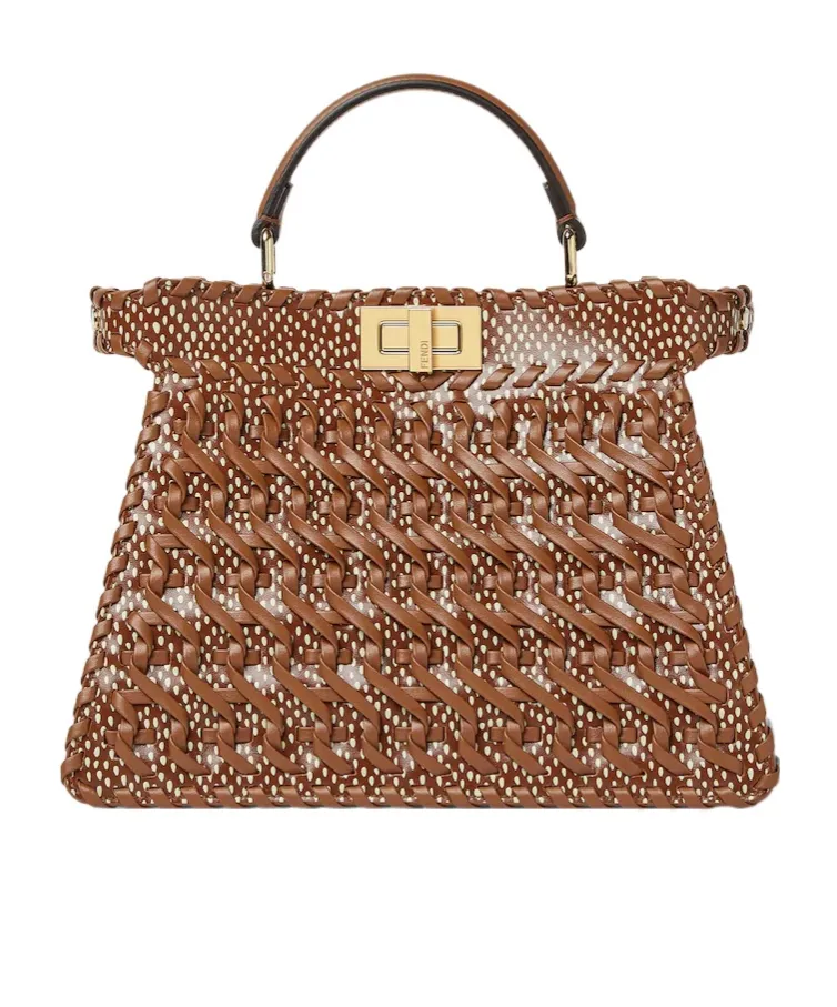 Interlaced Leather Bag