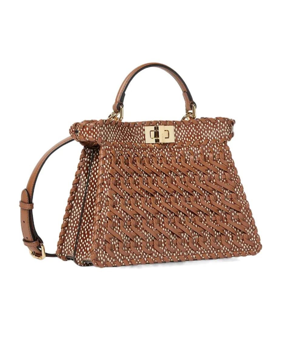 Interlaced Leather Bag