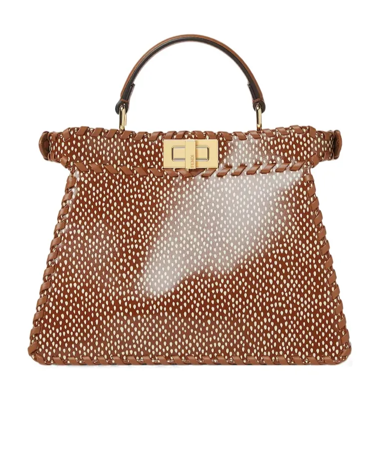Interlaced Leather Bag