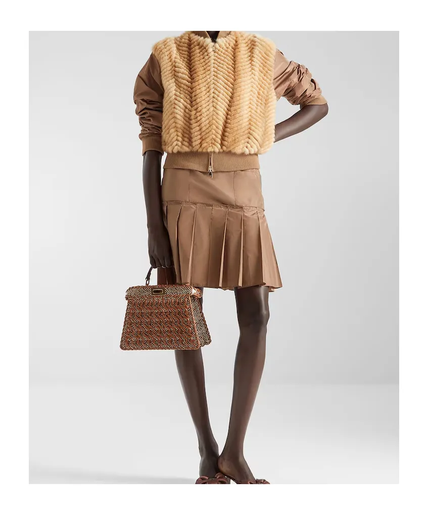 Interlaced Leather Bag