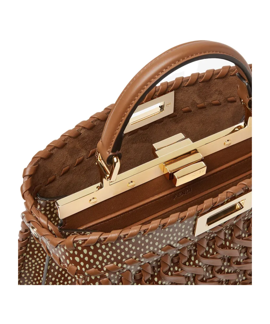 Interlaced Leather Bag