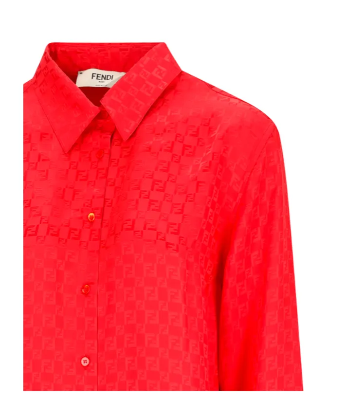 Ff Jacquard Long Sleeved Shirt