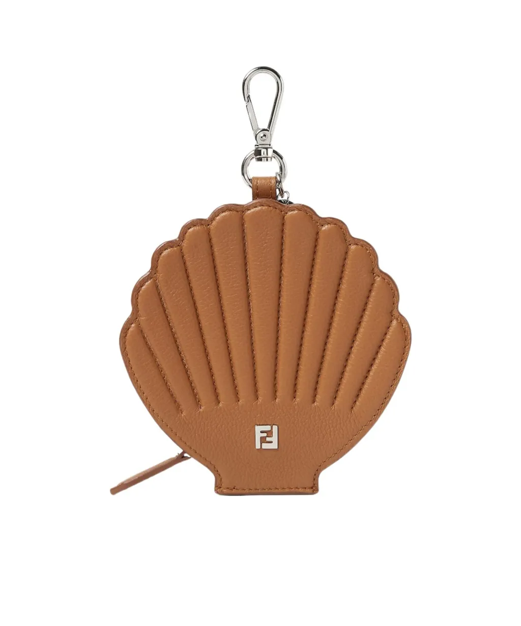Ff Plaque Shell Shaped Charm