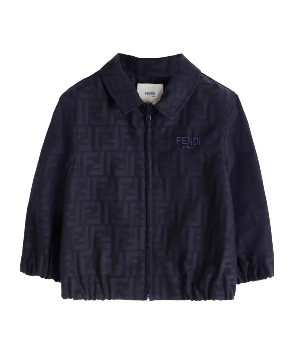Ff-Jacquard Shirt Jacket