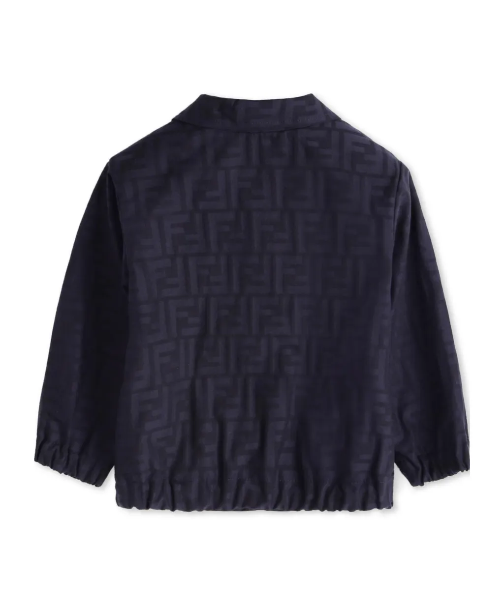 Ff-Jacquard Shirt Jacket