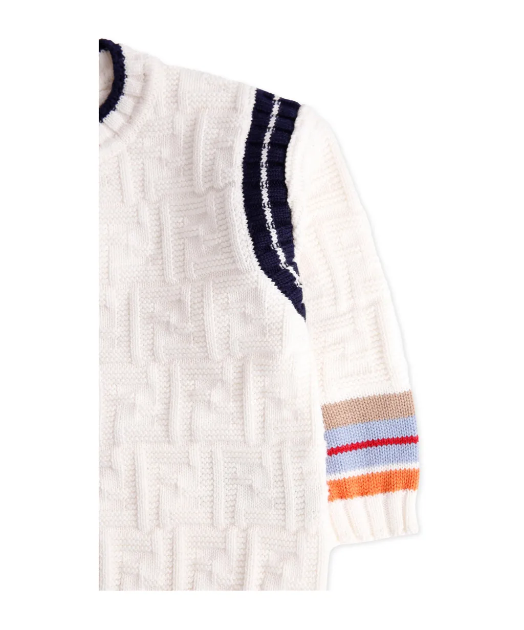 Patterned-Knit Sweater