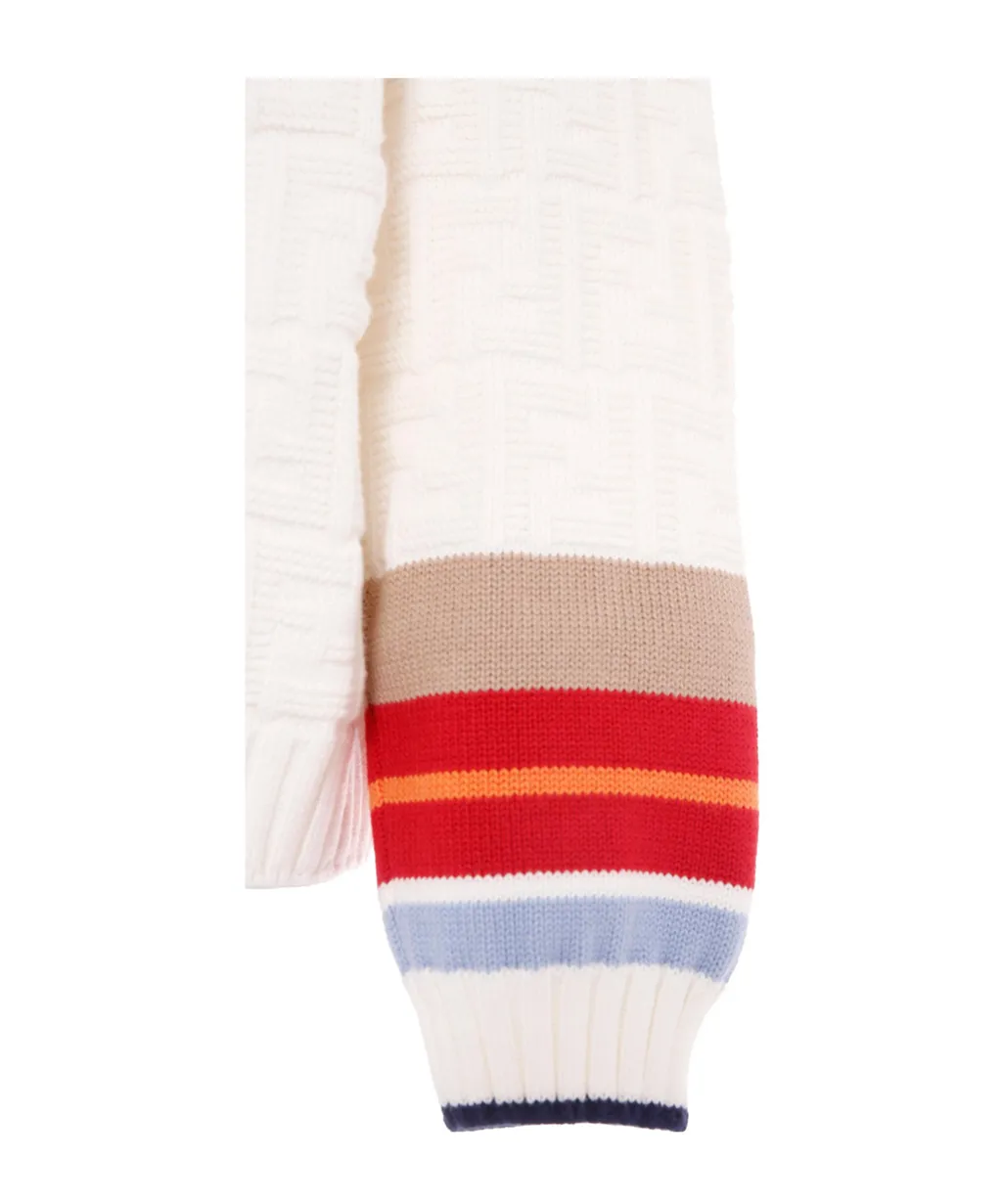 Stripe-Detailing Cardigan