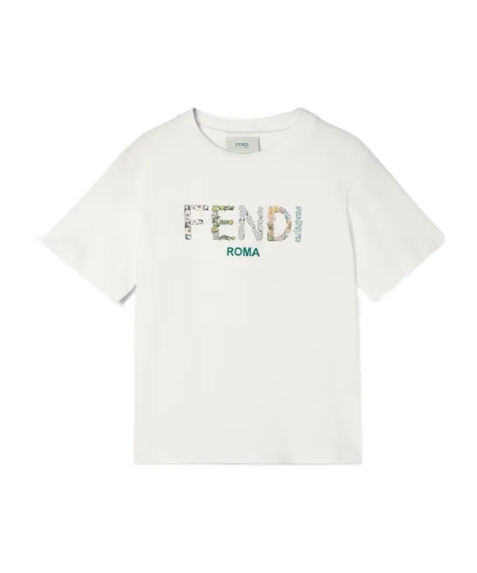 Logo Printed Crewneck T-Shirt
