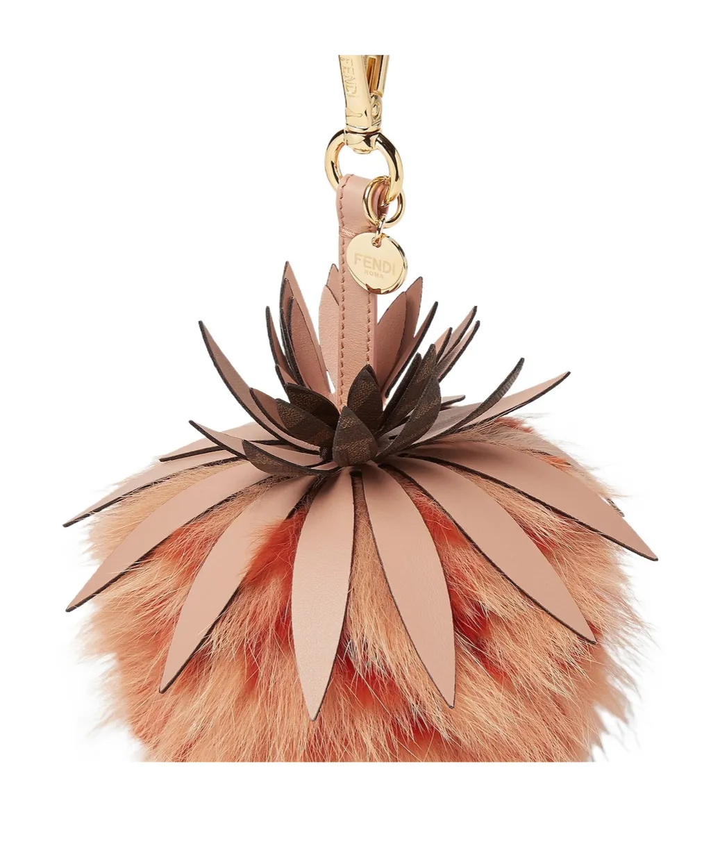 Fox And Rabbit Fur Charm