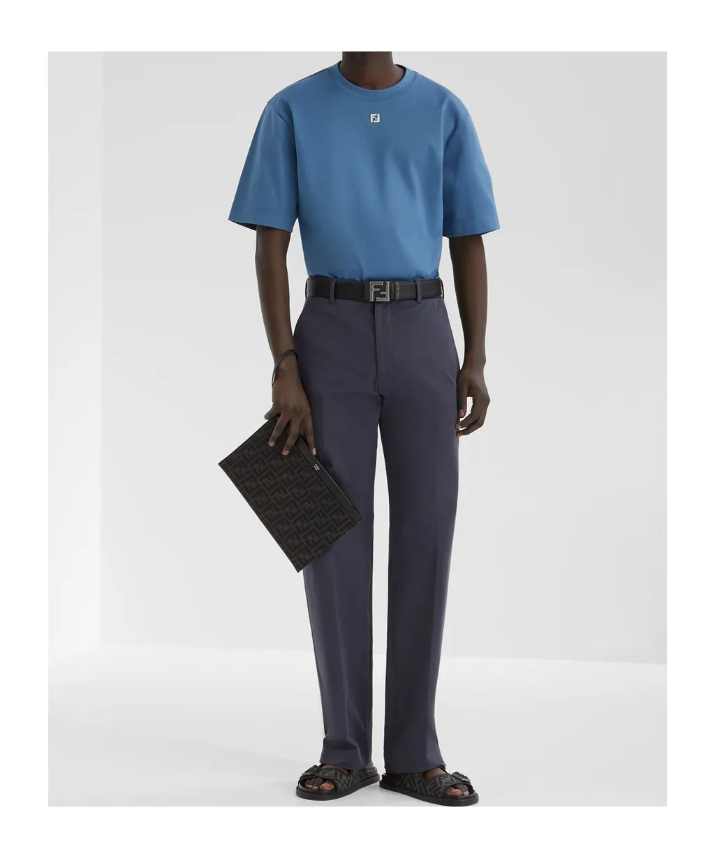 Logo Plaque Tailored Trousers