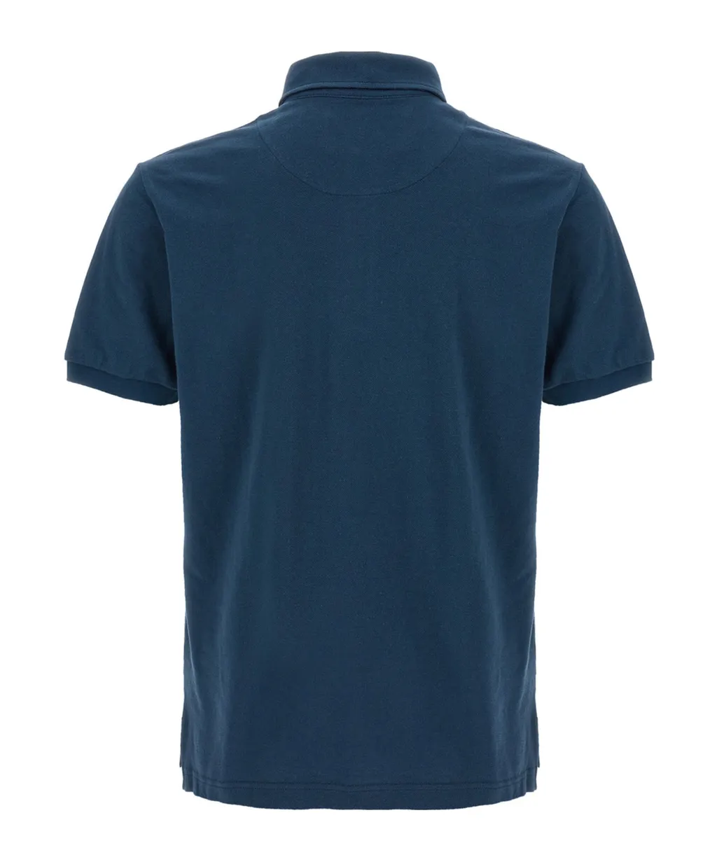 Logo Embroidered Polo Shirt