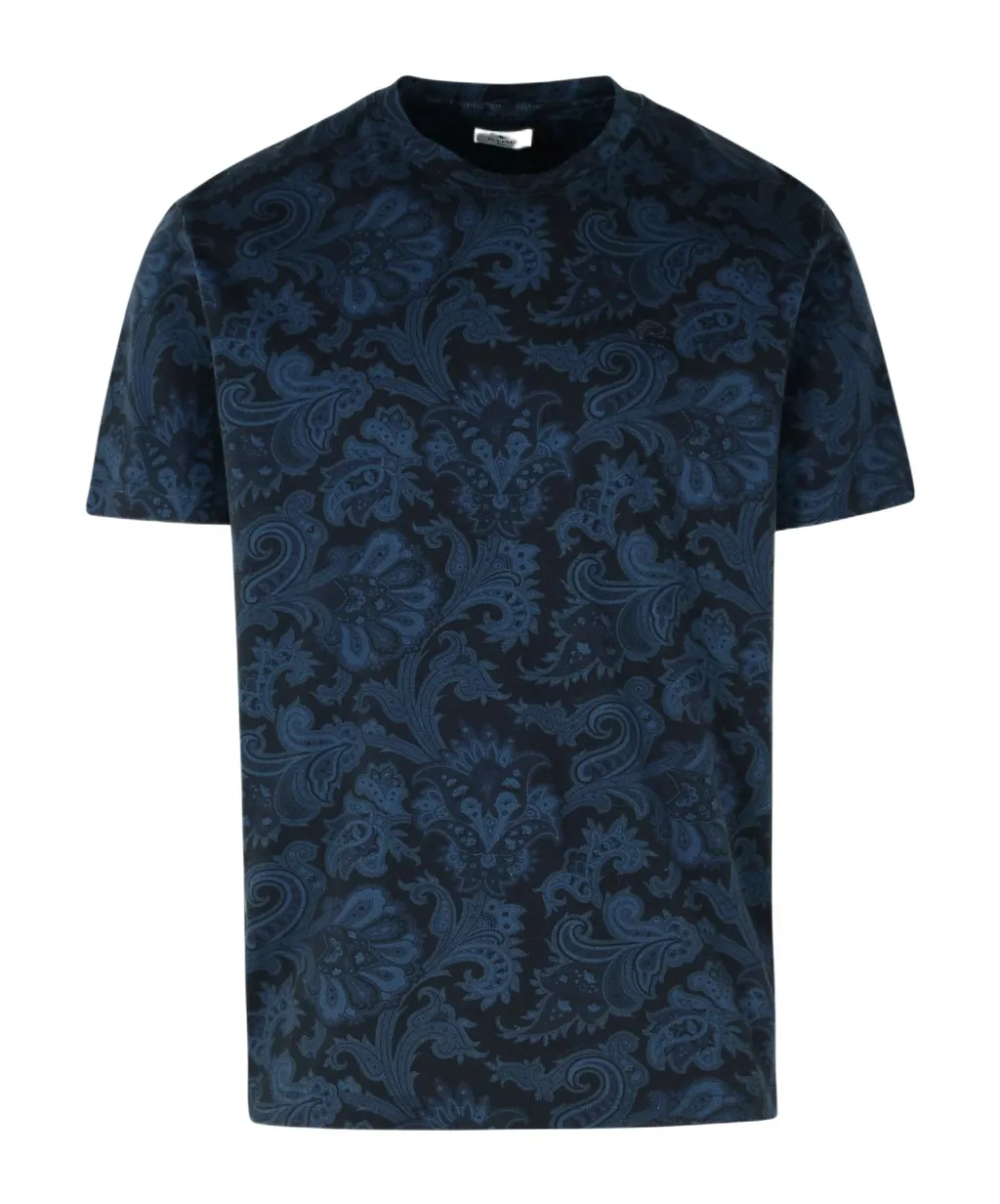 Paisley Printed Roundneck T-Shirt
