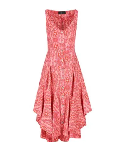 V-Neck Sleeveless Dress