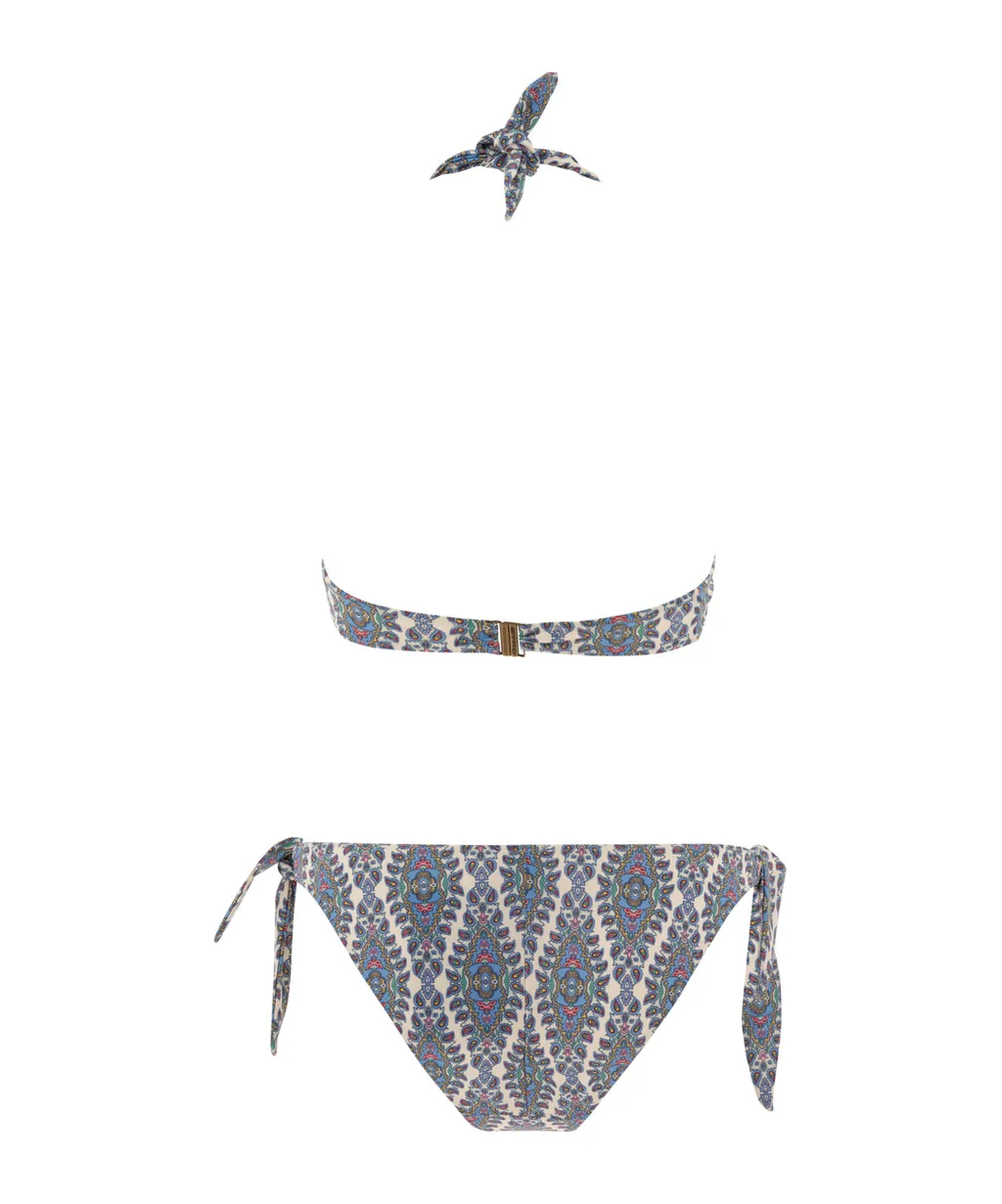 Paisley Printed Bikini Set