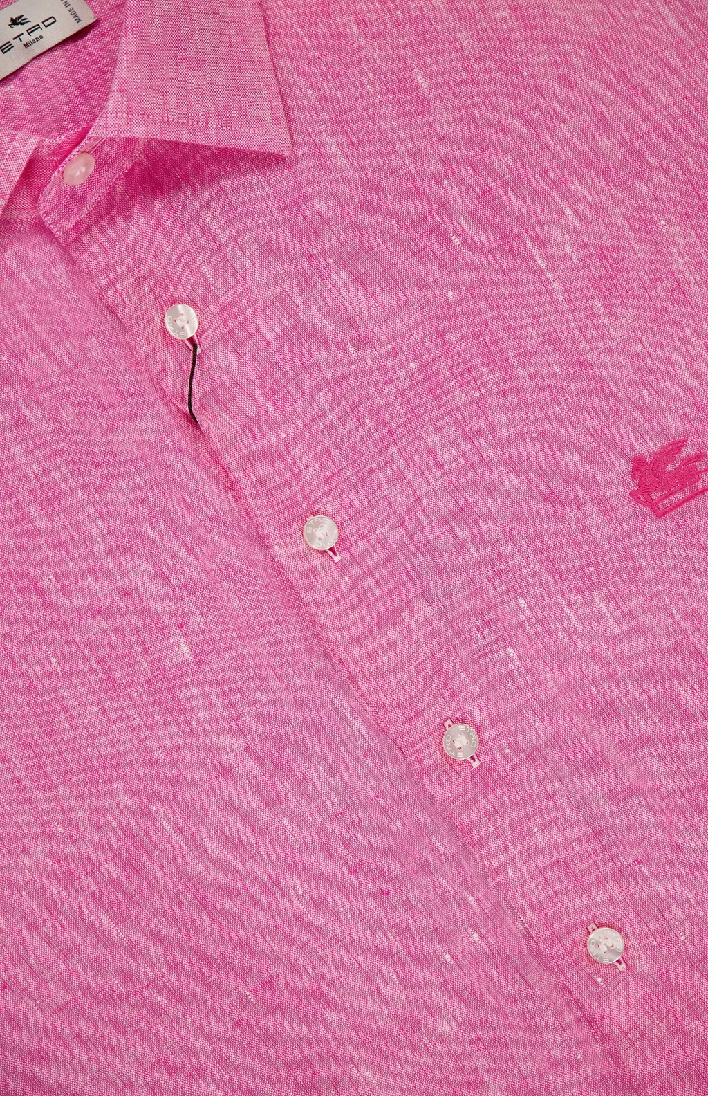 Linen Shirt With Pegaso