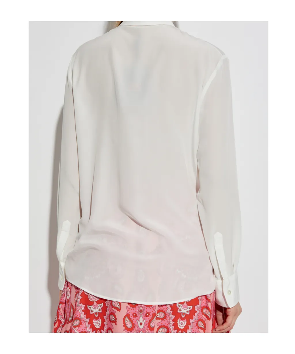 Logo-Embroidered Long-Sleeved Shirt