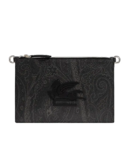 Pegaso Zip-Up Shoulder Bag