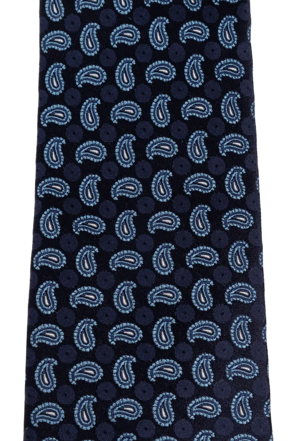 Jacquard Pointed-Tip Tie