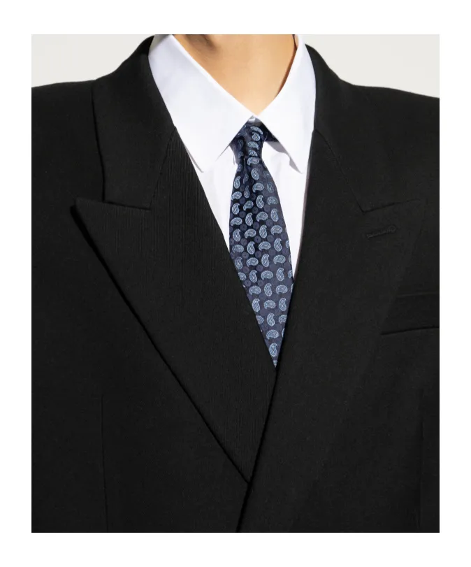 Jacquard Pointed-Tip Tie