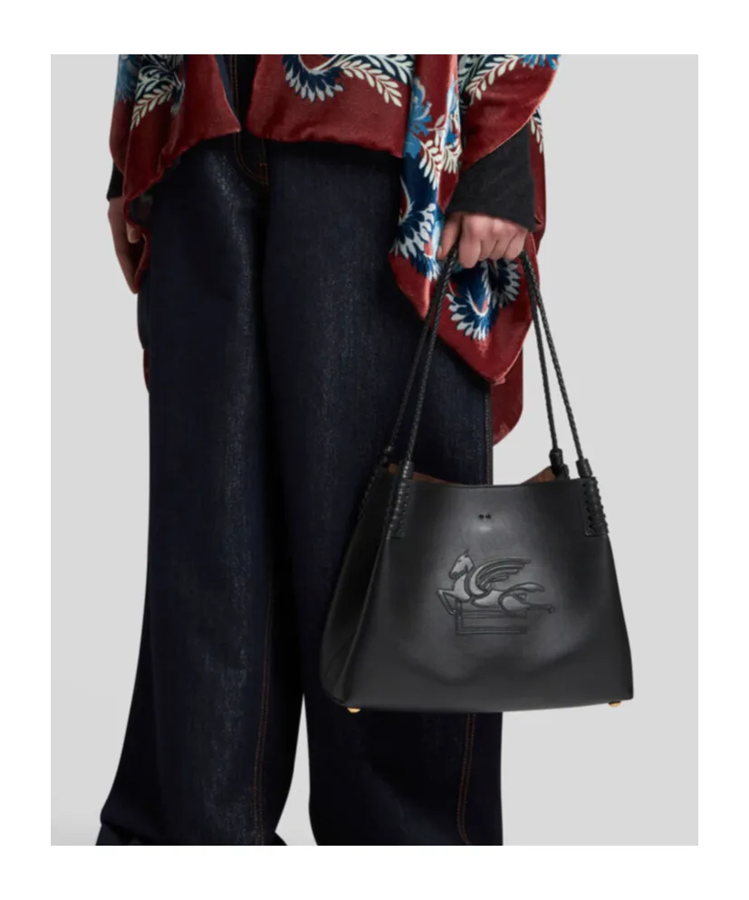 Libra Pegaso Patch Small Tote Bag