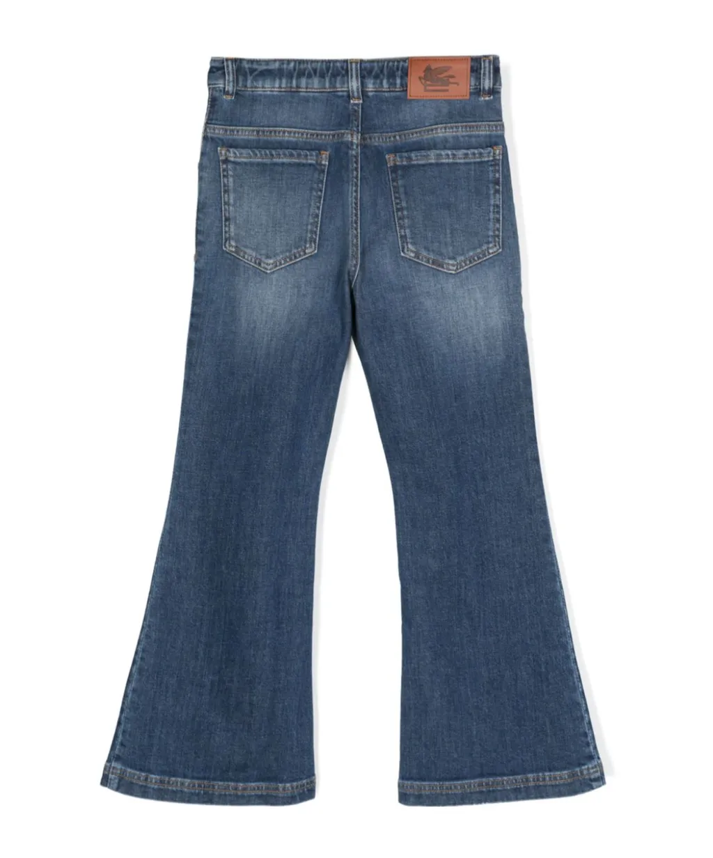 High-Rise Flared Jeans