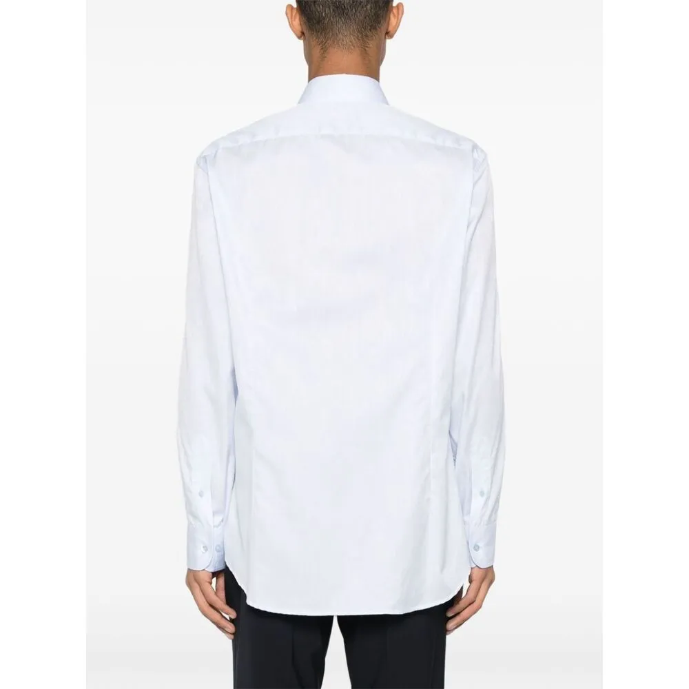 Pegaso Embroidered Long-Sleeved Shirt