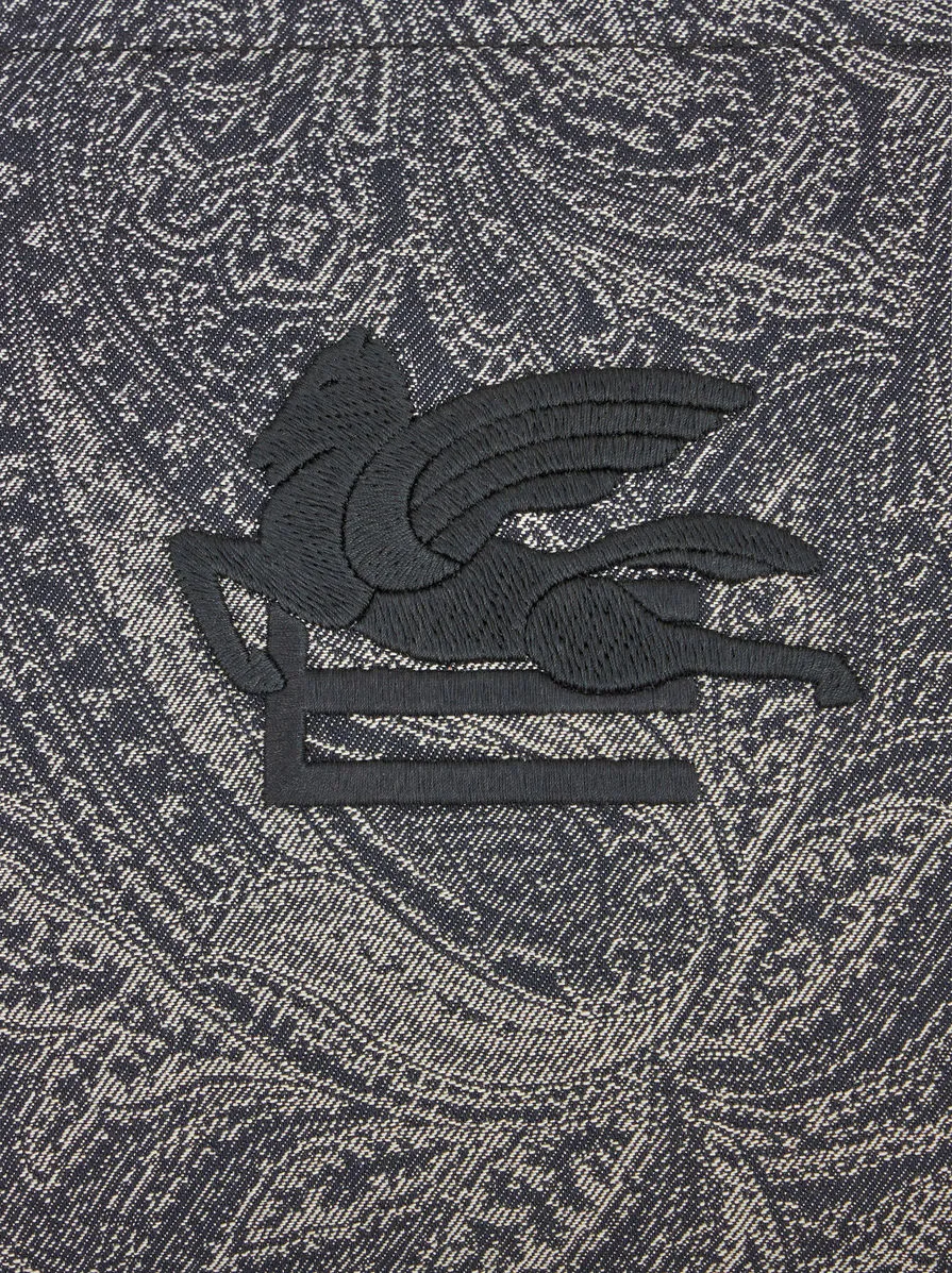 Paisley Jacquard Pouch