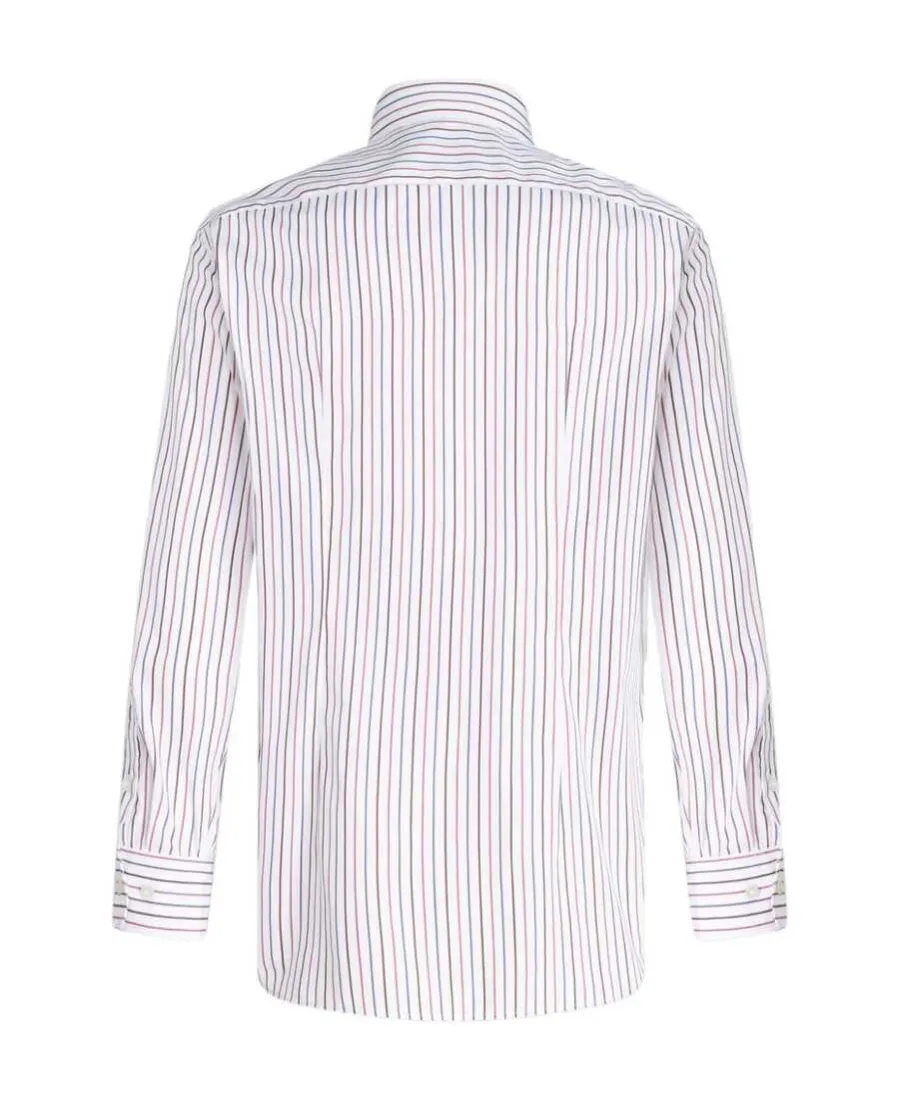 Striped Shirt With Logo