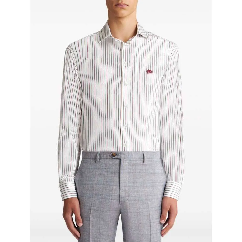 Striped Shirt With Logo