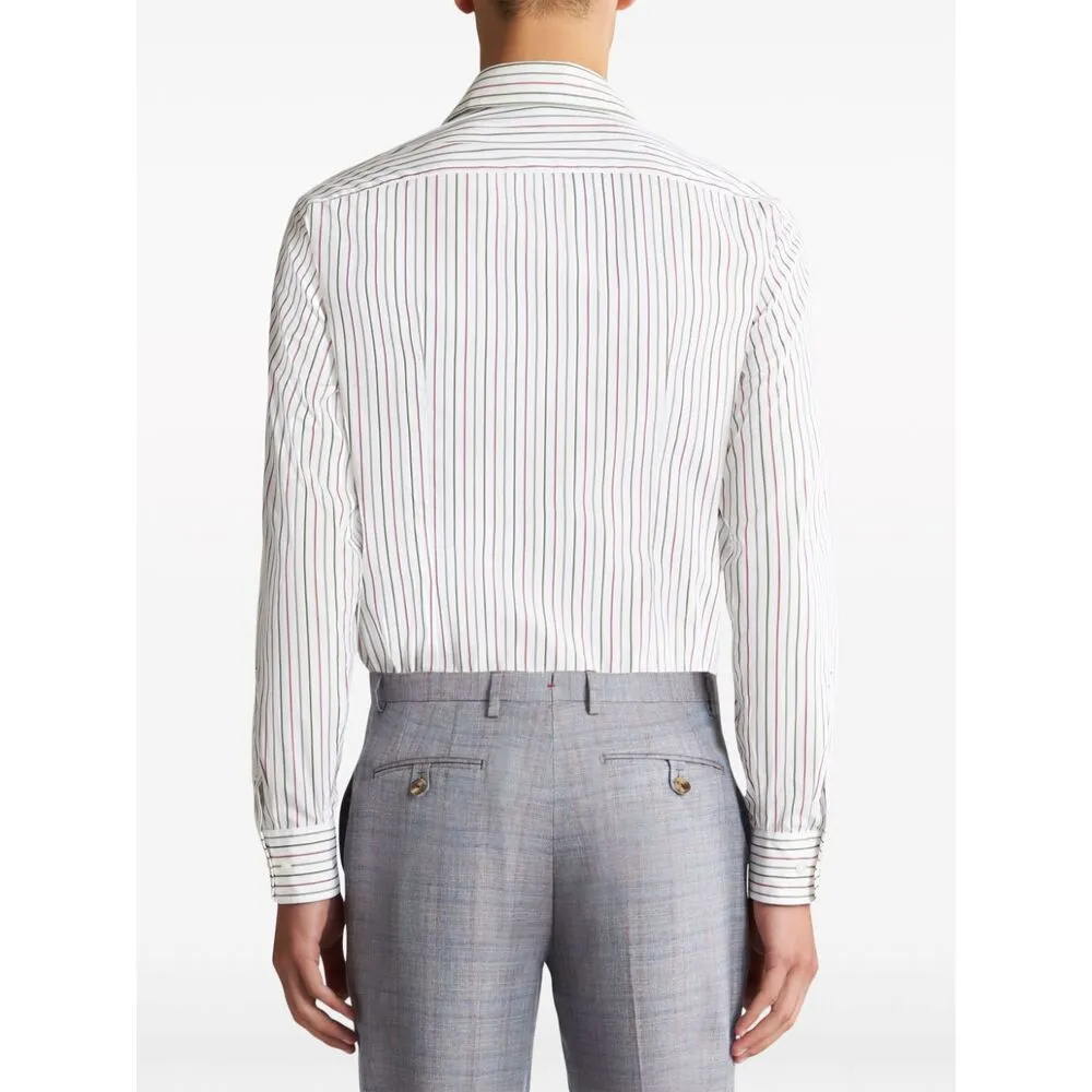 Striped Shirt With Logo