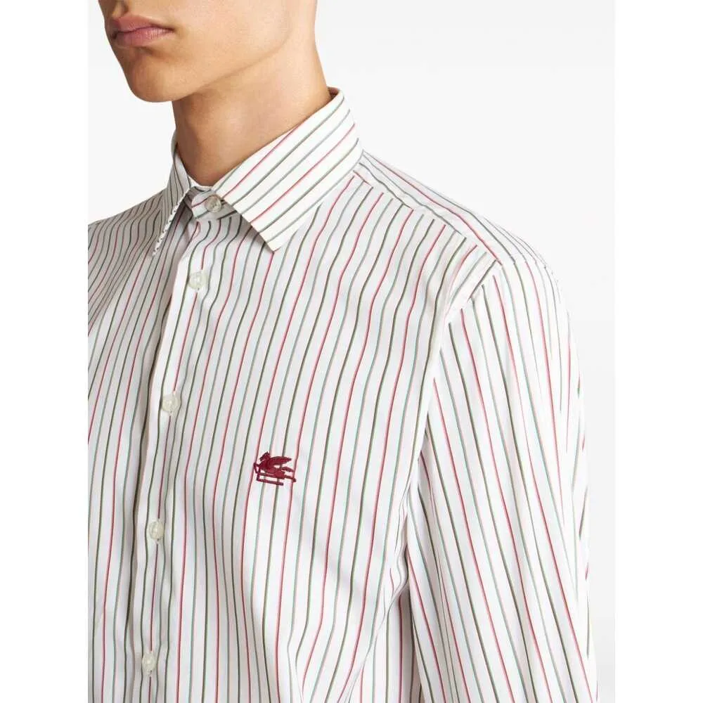 Striped Shirt With Logo