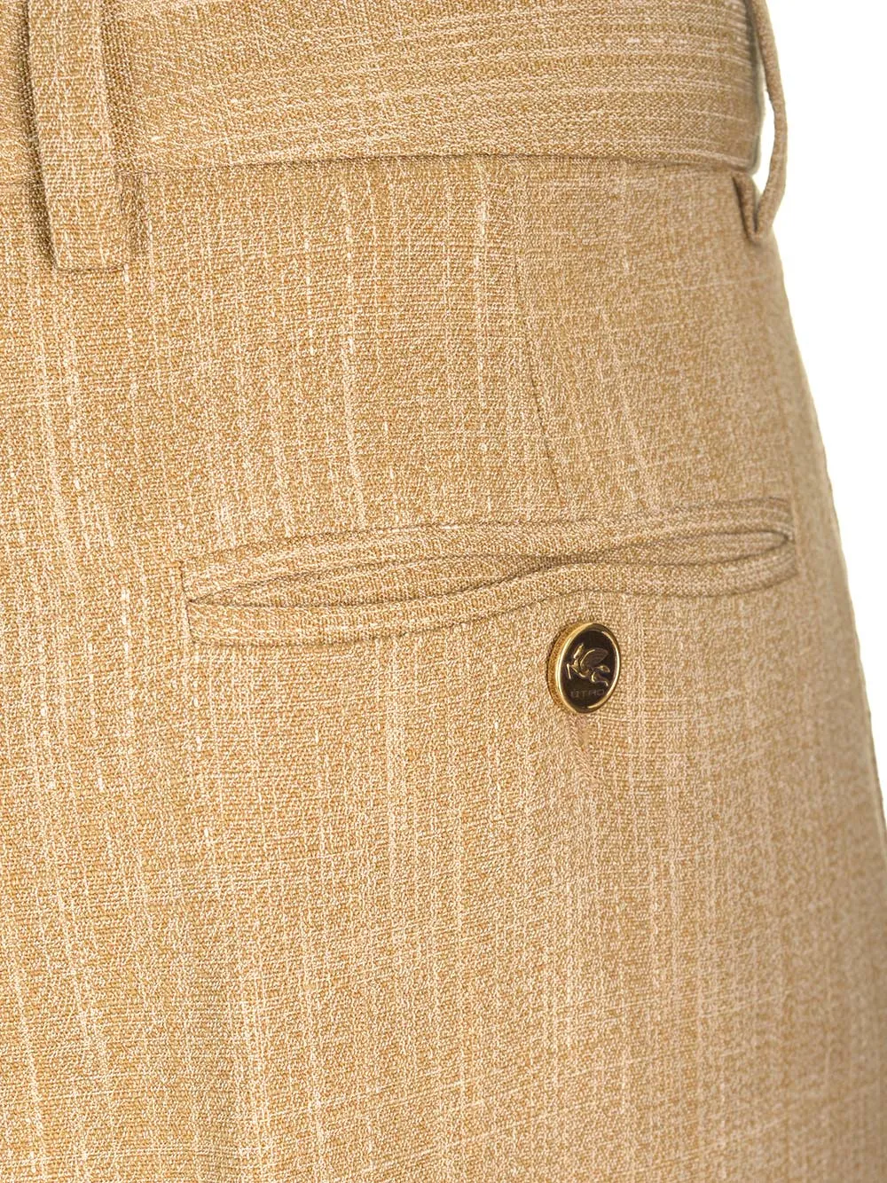 High-Waist Tailored Trousers