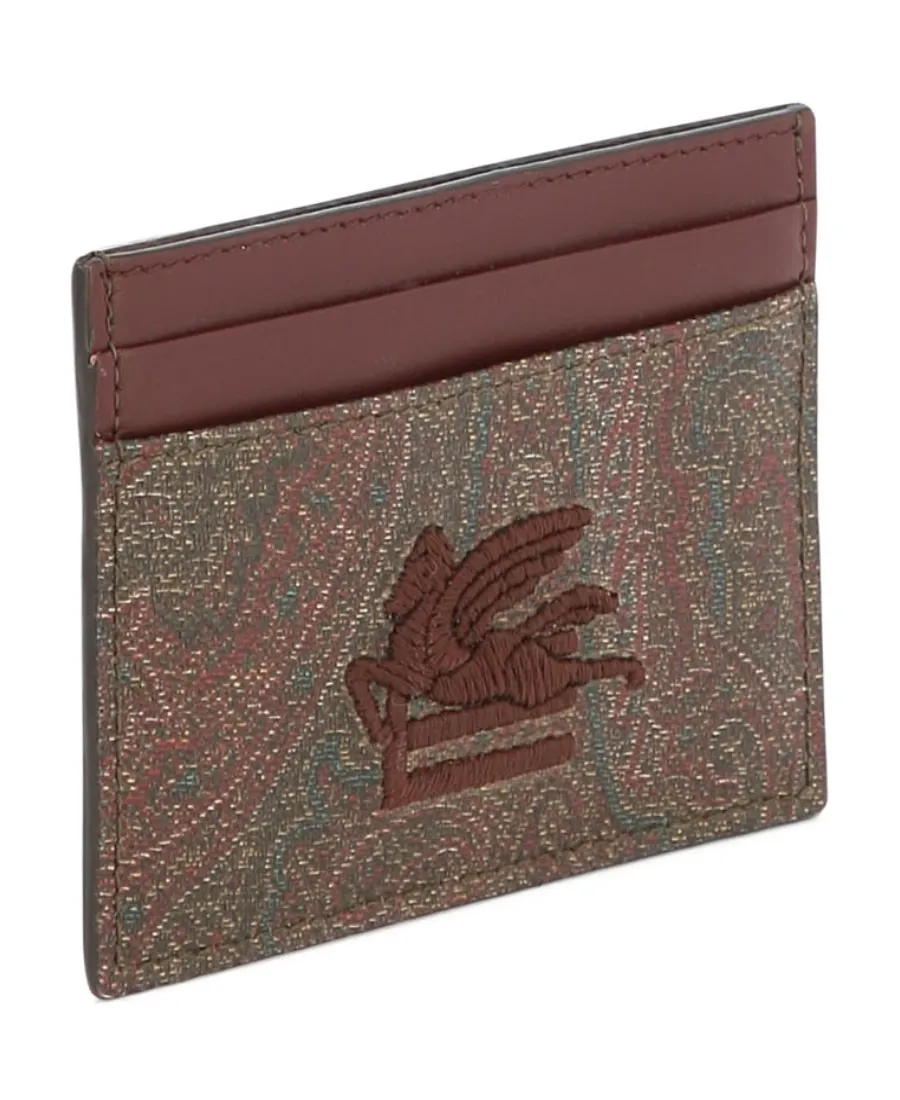 Paisley Print Cardholder