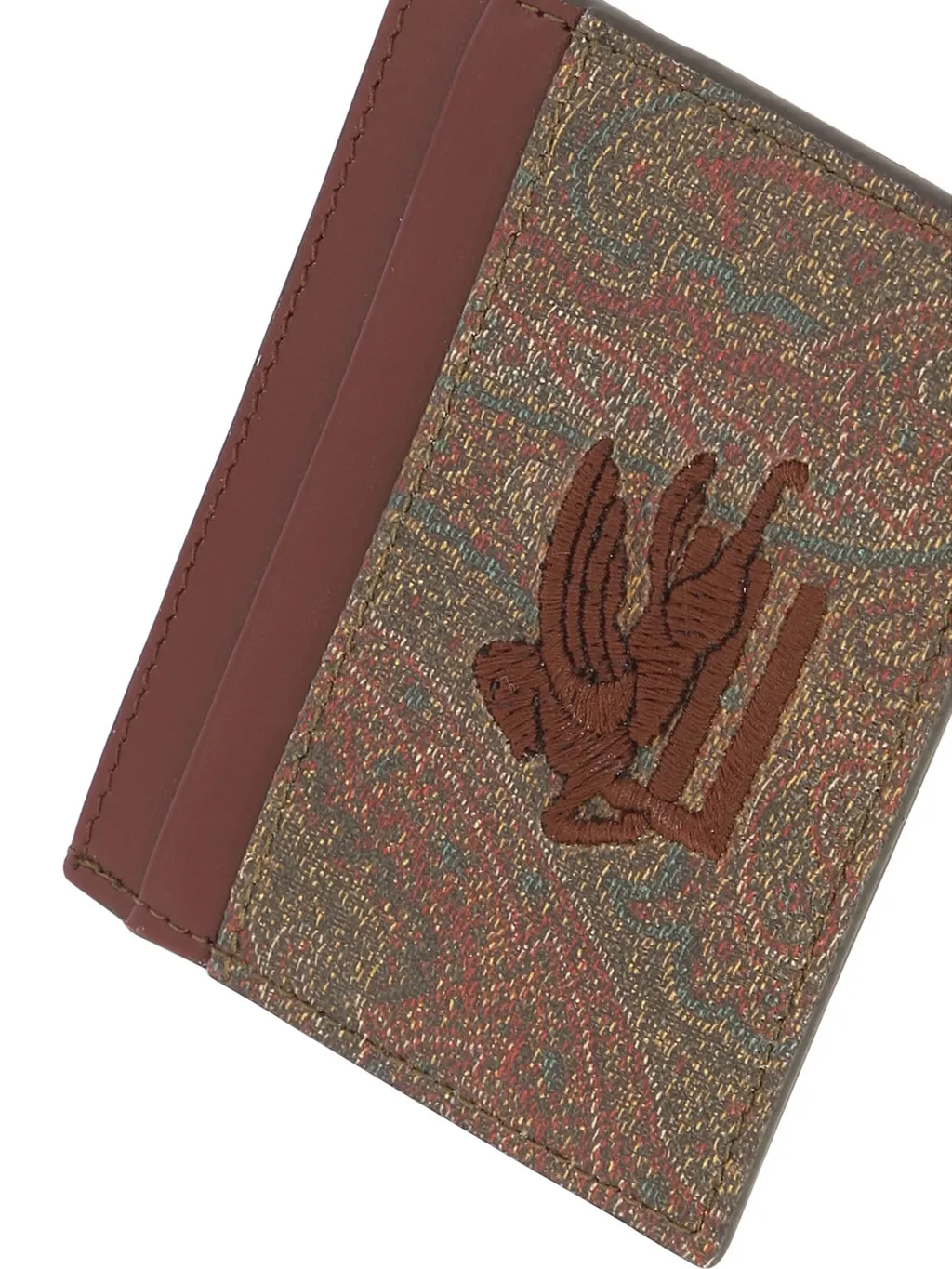 Paisley Print Cardholder