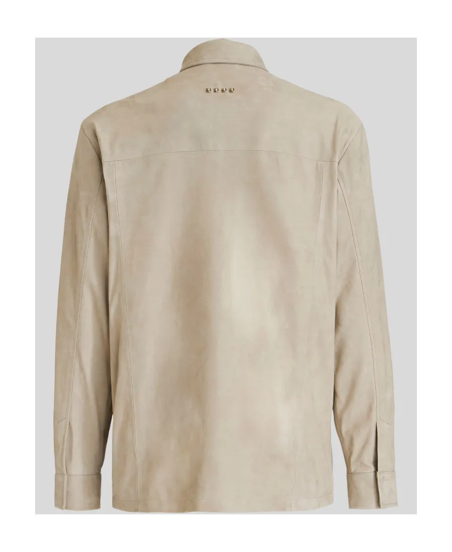 Buttoned Long-Sleeved Shirt