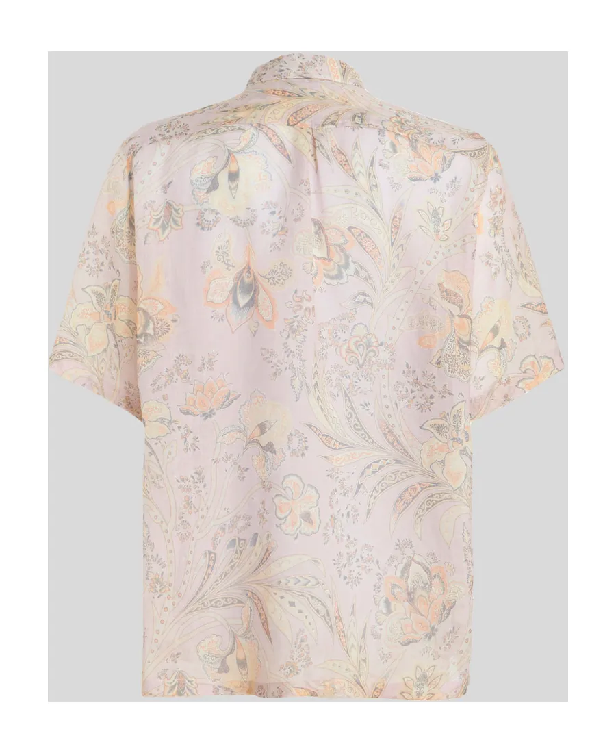 Paisley Bandana Printed Short Sleeved Shirt