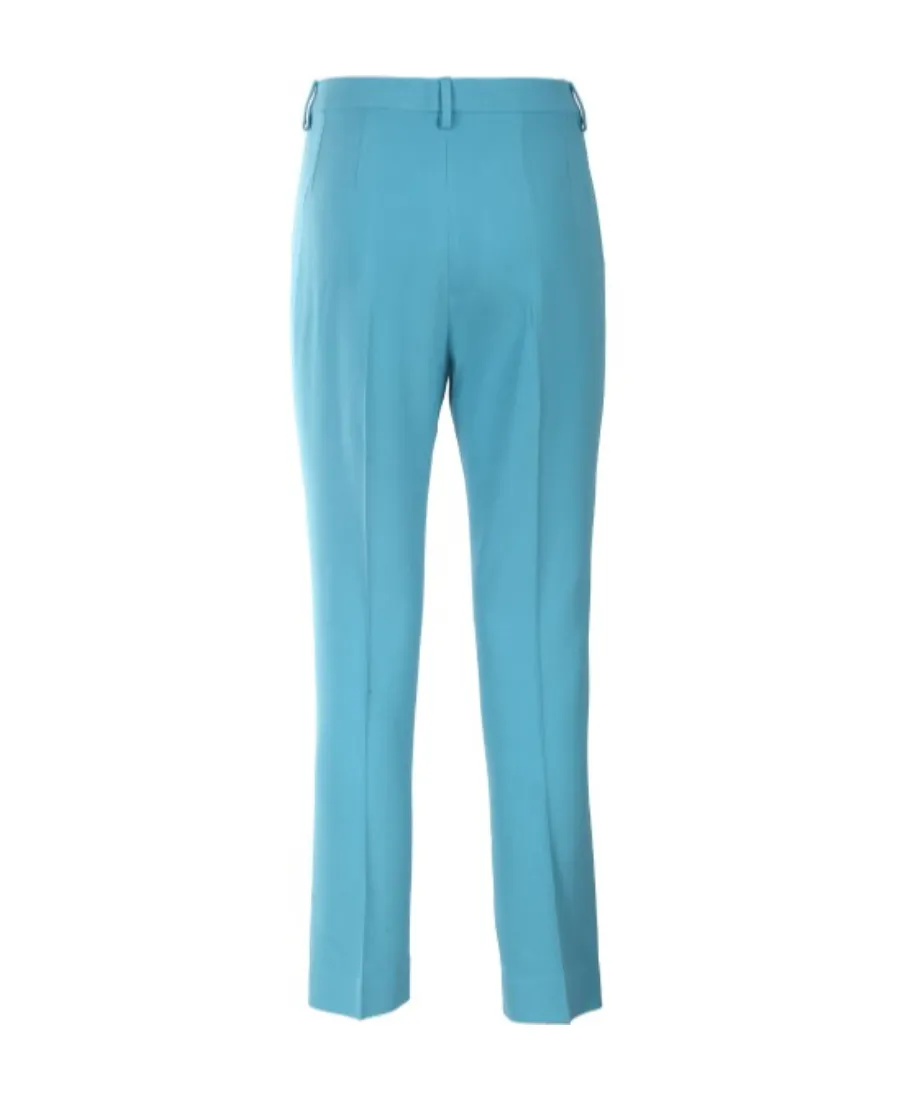 Straight-Leg Tailored Pants