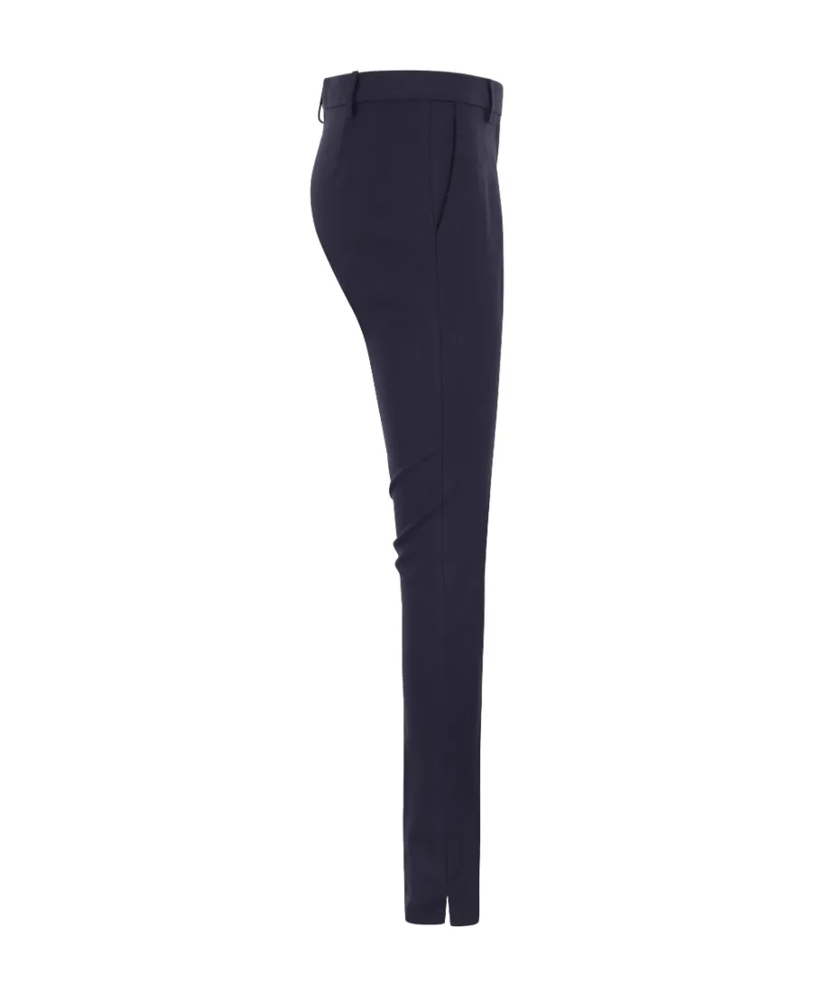 Slim Cut Tailored Trousers