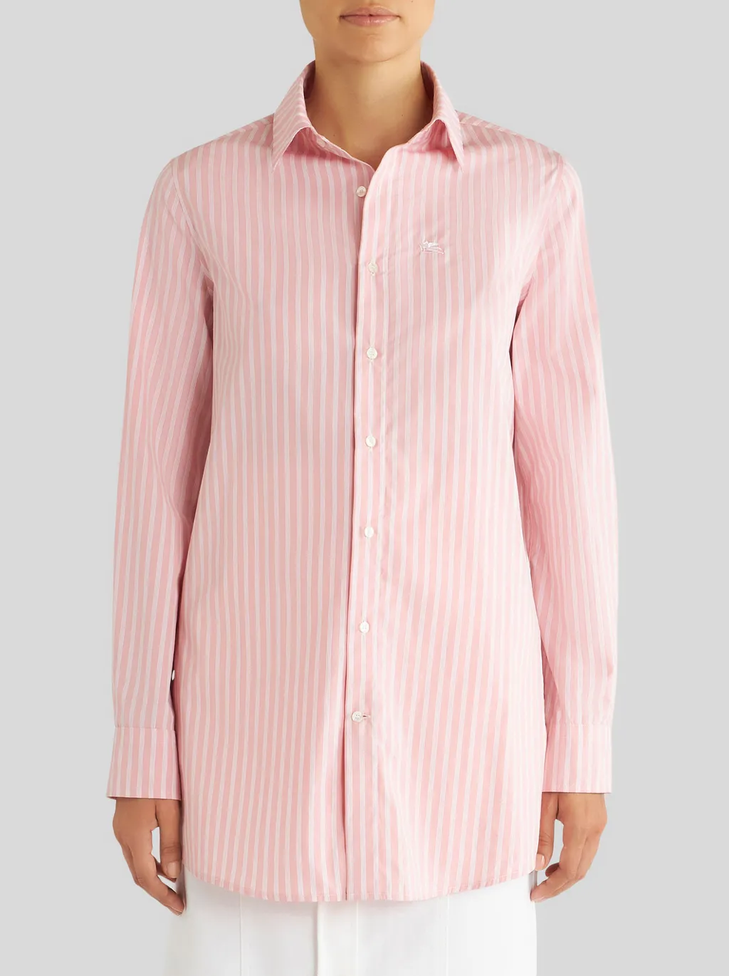 Buttoned Long-Sleeved Shirt