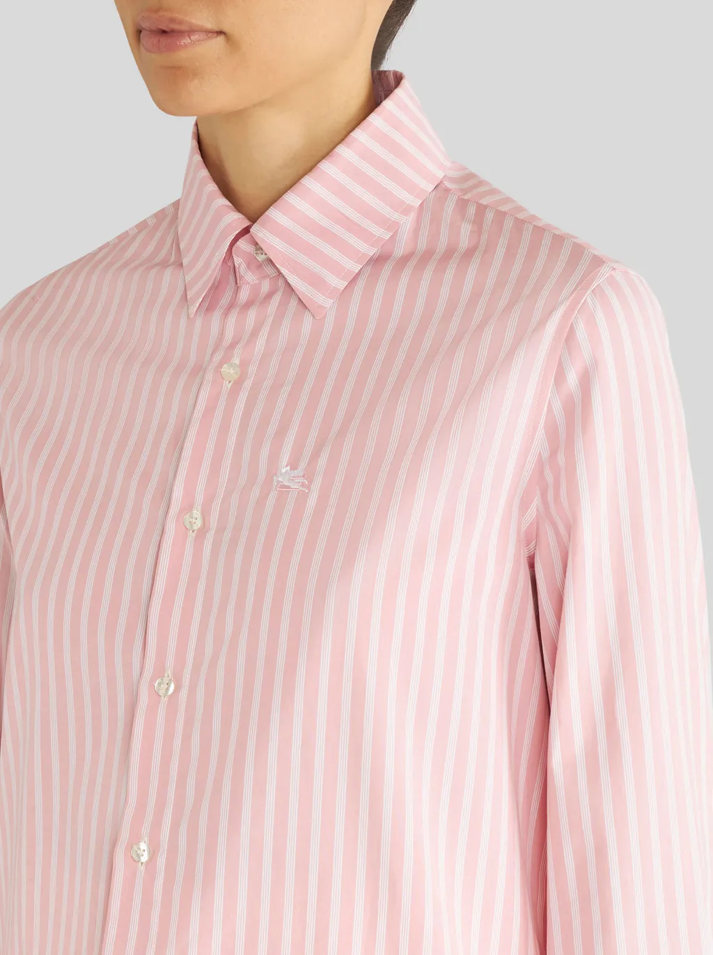 Buttoned Long-Sleeved Shirt